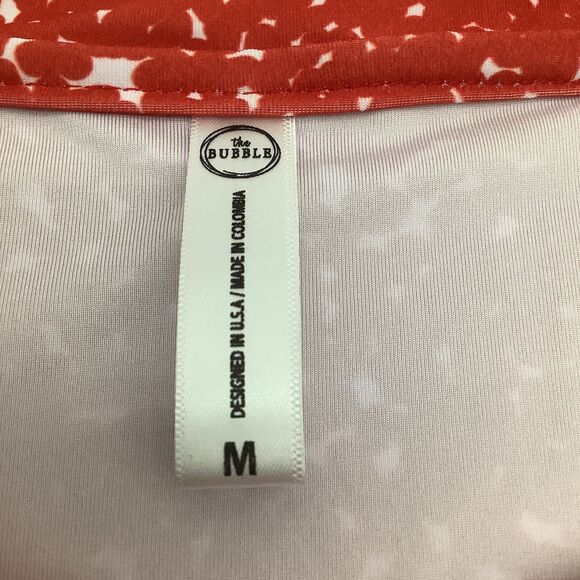 The Bubble Womens Crew Long Sleeve Top Red Size Medium NWT‎ - Picture 7 of 9